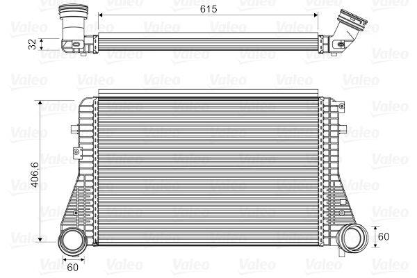 Valeo 818795 Ladeluftkühler