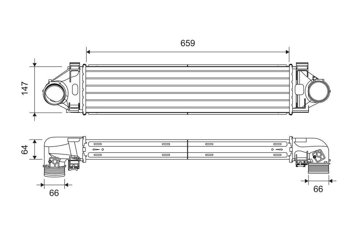 Valeo 818296 Ladeluftkühler