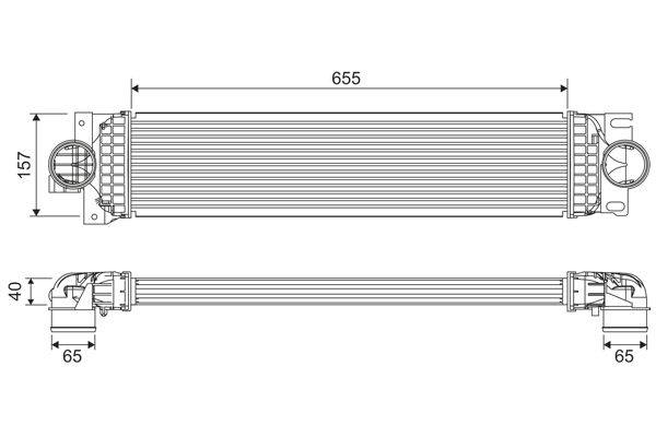 Valeo 818699 Ladeluftkühler