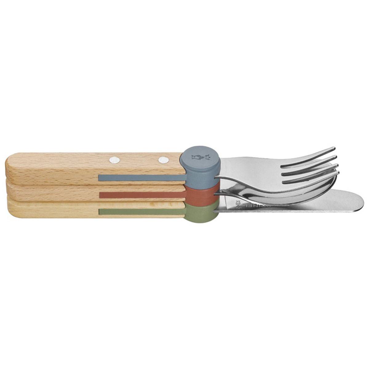 Opinel LE PETIT GOURMET Kinderbesteck-Set - Bunt