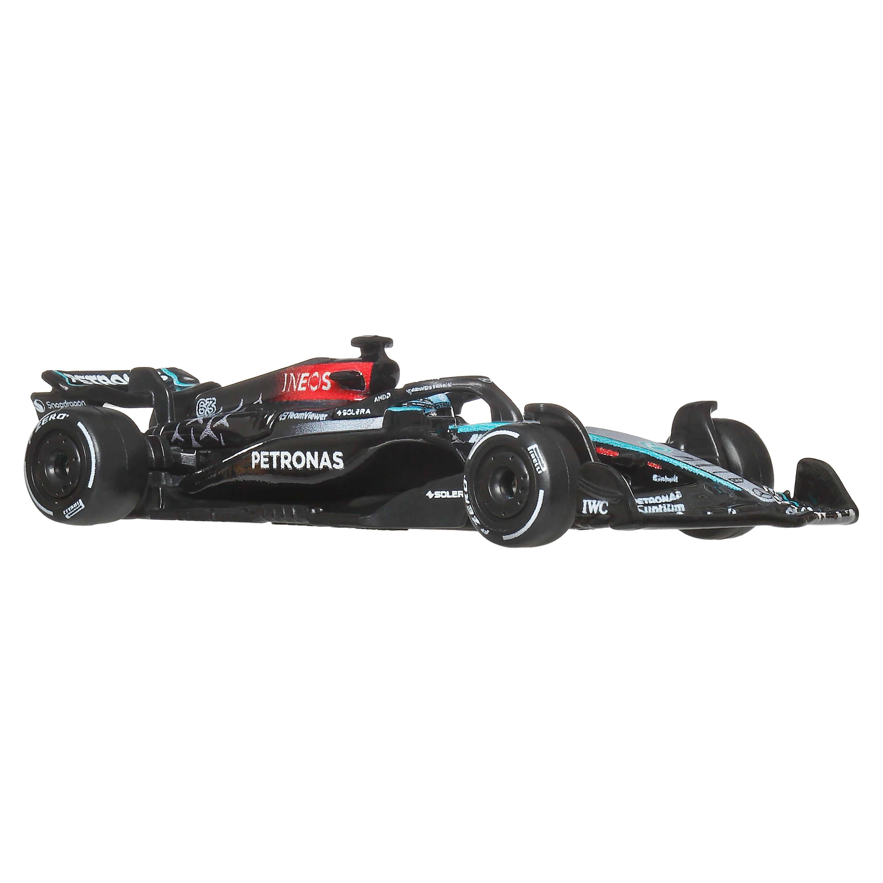 Mattel HRV11; JBM18 - Hot Wheels Race - Mercedes-Benz |2024 Livery George Russell - % OS %