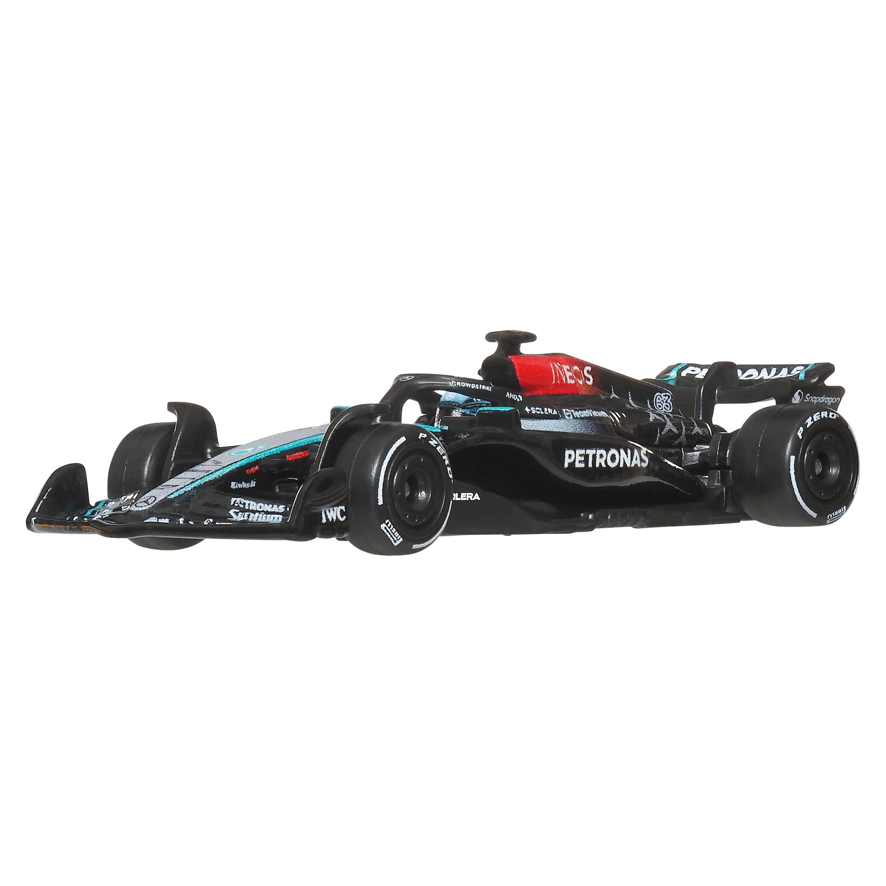 Mattel HRV11; JBM18 - Hot Wheels Race - Mercedes-Benz |2024 Livery George Russell - % OS %