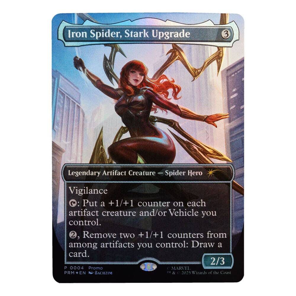 Hasbro Marvel Spider-Man Magic The Gathering Mary Jane Watson Iron Spider Figur