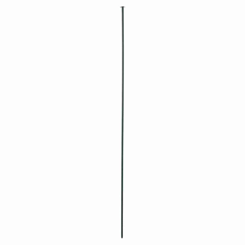 vidaXL Teichzaun Set 5 pcs Grün 100 x 50 cm Stahl