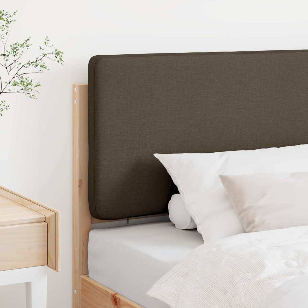 vidaXL Gepolstertes Kopfteil mit Kopfteil Braun und Taupe 90 cm