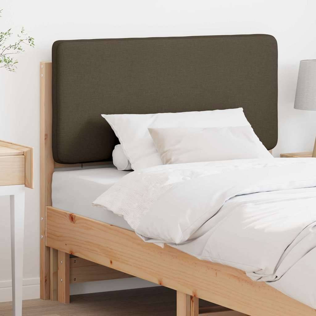 vidaXL Gepolstertes Kopfteil mit Kopfteil Braun und Taupe 90 cm