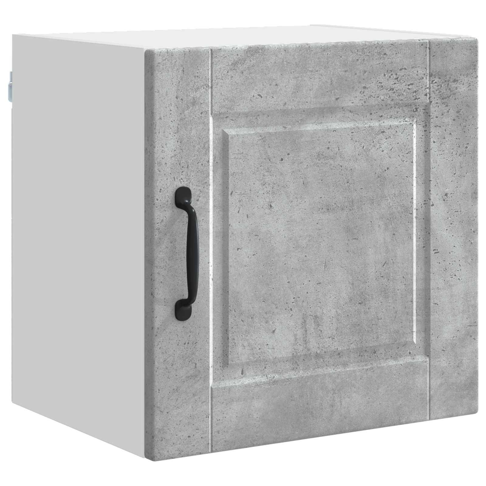 vidaXL Wandschrank PORTO Beton Grau 40 x 31 x 40 cm Holzwerkstoff