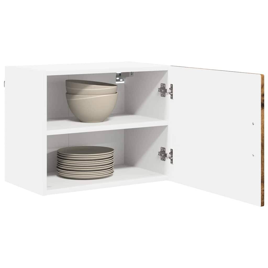 vidaXL Wandschrank PORTO Altholz 50 x 31 x 40 cm Holzwerkstoff
