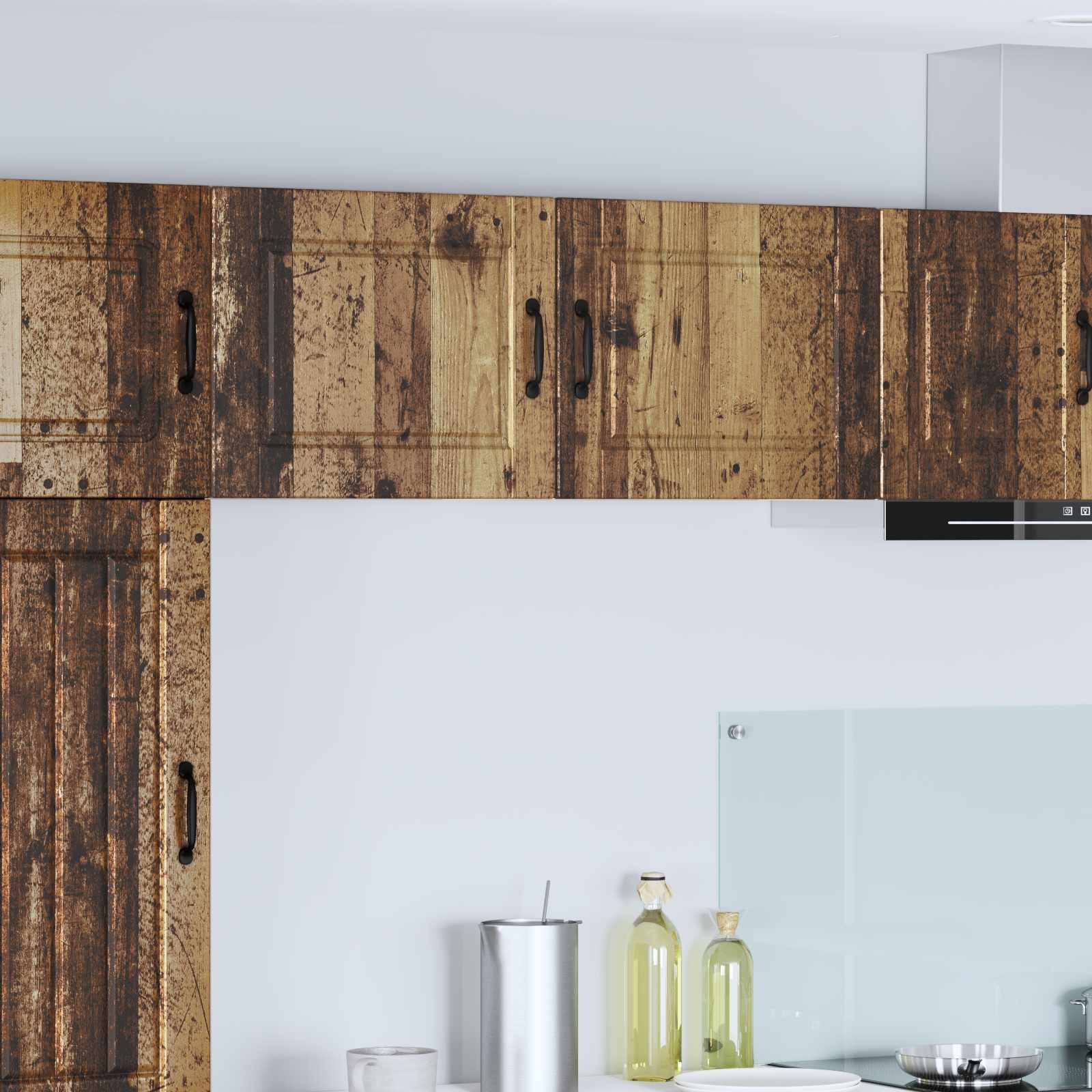 vidaXL Wandschrank PORTO Altholz 50 x 31 x 40 cm Holzwerkstoff
