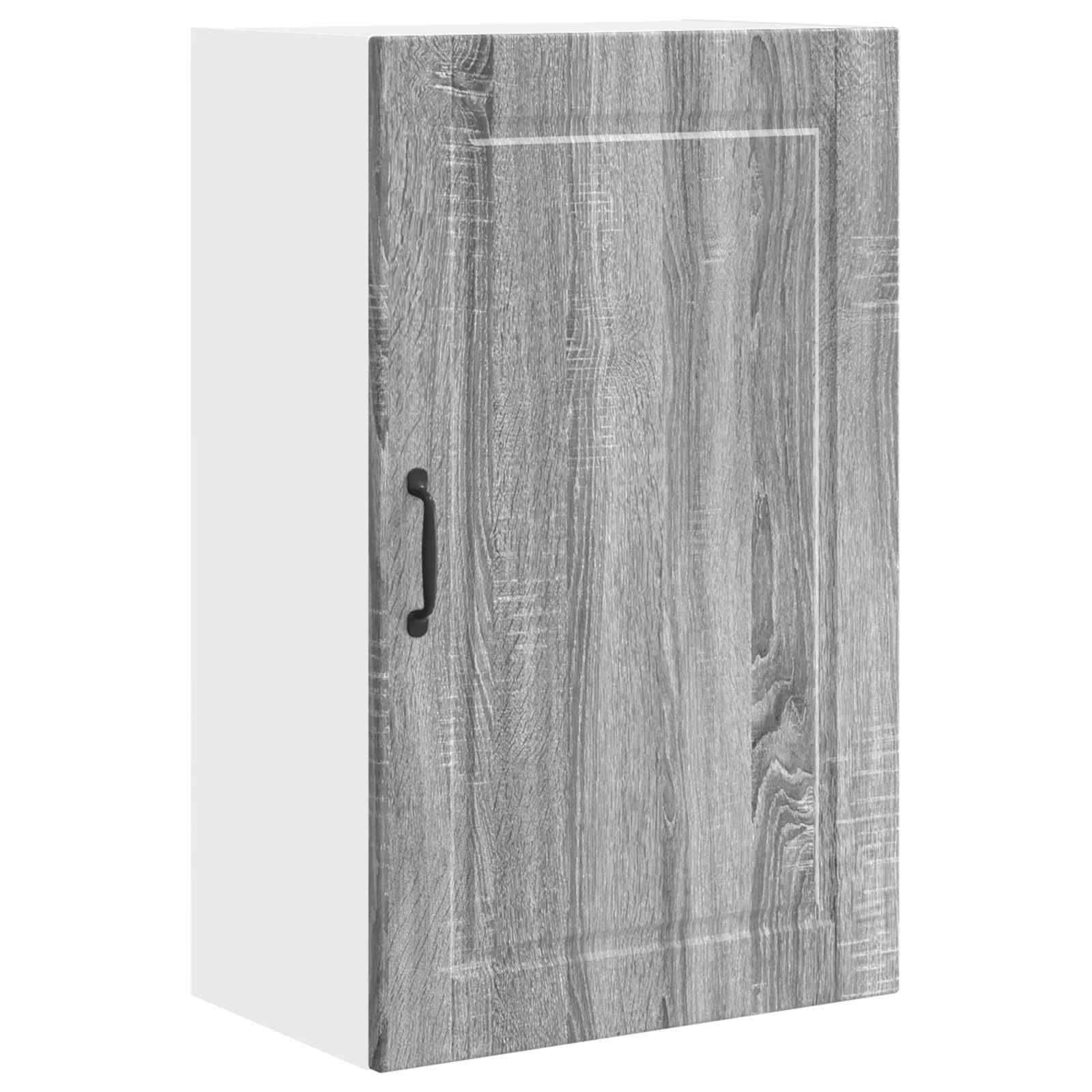 vidaXL Wandschrank PORTO Graues Sonoma 50 x 31 x 80 cm Holzwerkstoff