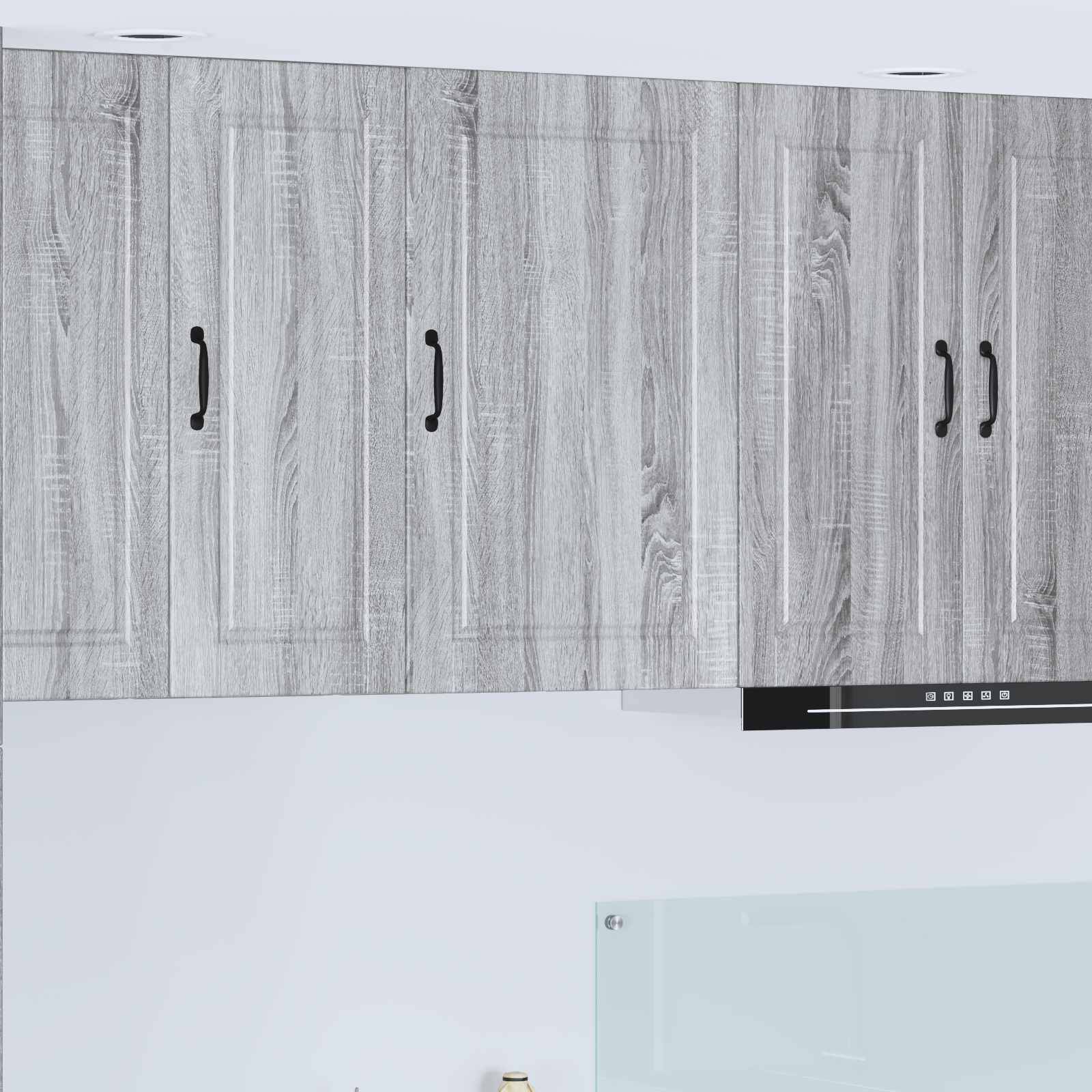 vidaXL Wandschrank PORTO Graues Sonoma 50 x 31 x 80 cm Holzwerkstoff
