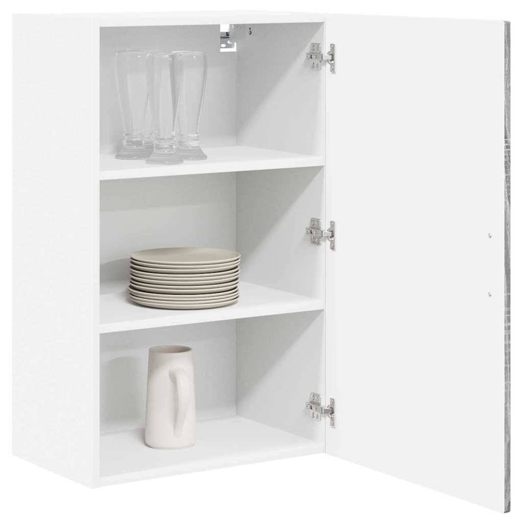 vidaXL Wandschrank PORTO Graues Sonoma 50 x 31 x 80 cm Holzwerkstoff