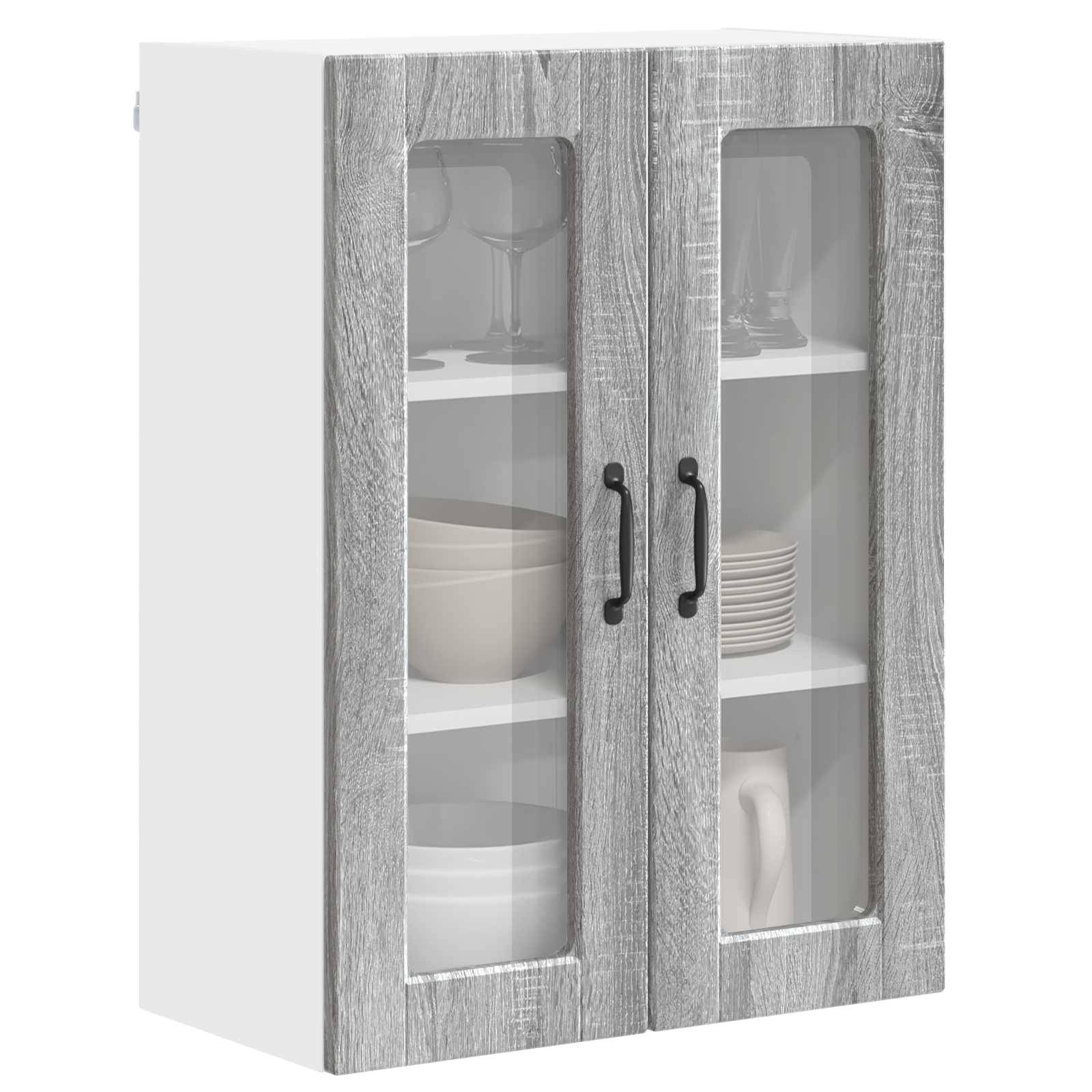 vidaXL Küchenschrank Graues Sonoma 60 x 31 x 80 cm Holzwerkstoff