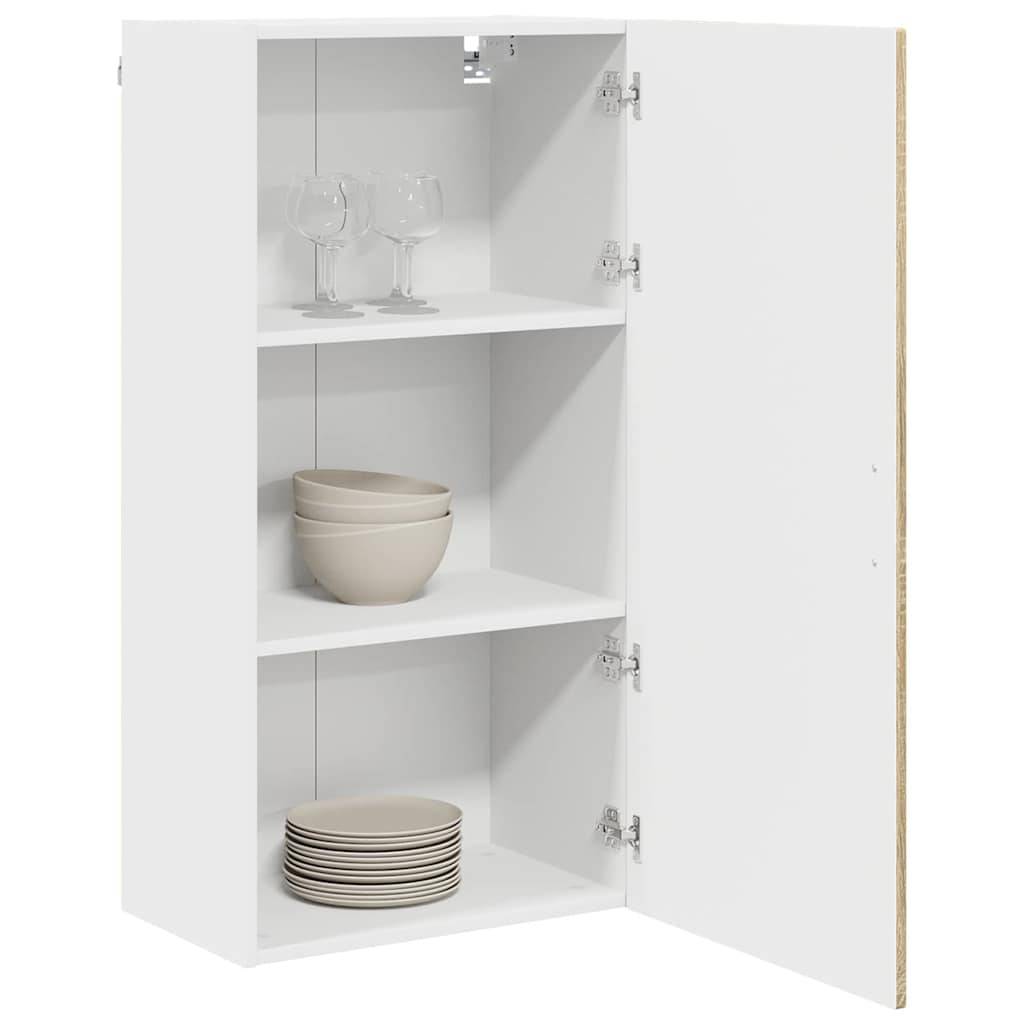 vidaXL Wandschrank PORTO Sonoma-Eiche 50 x 31 x 100 cm Holzwerkstoff