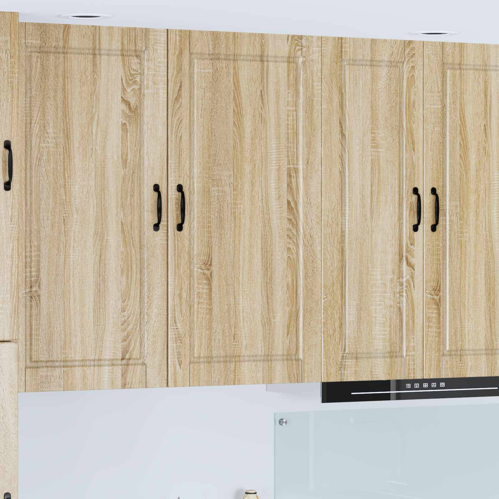 vidaXL Wandschrank PORTO Sonoma-Eiche 50 x 31 x 100 cm Holzwerkstoff