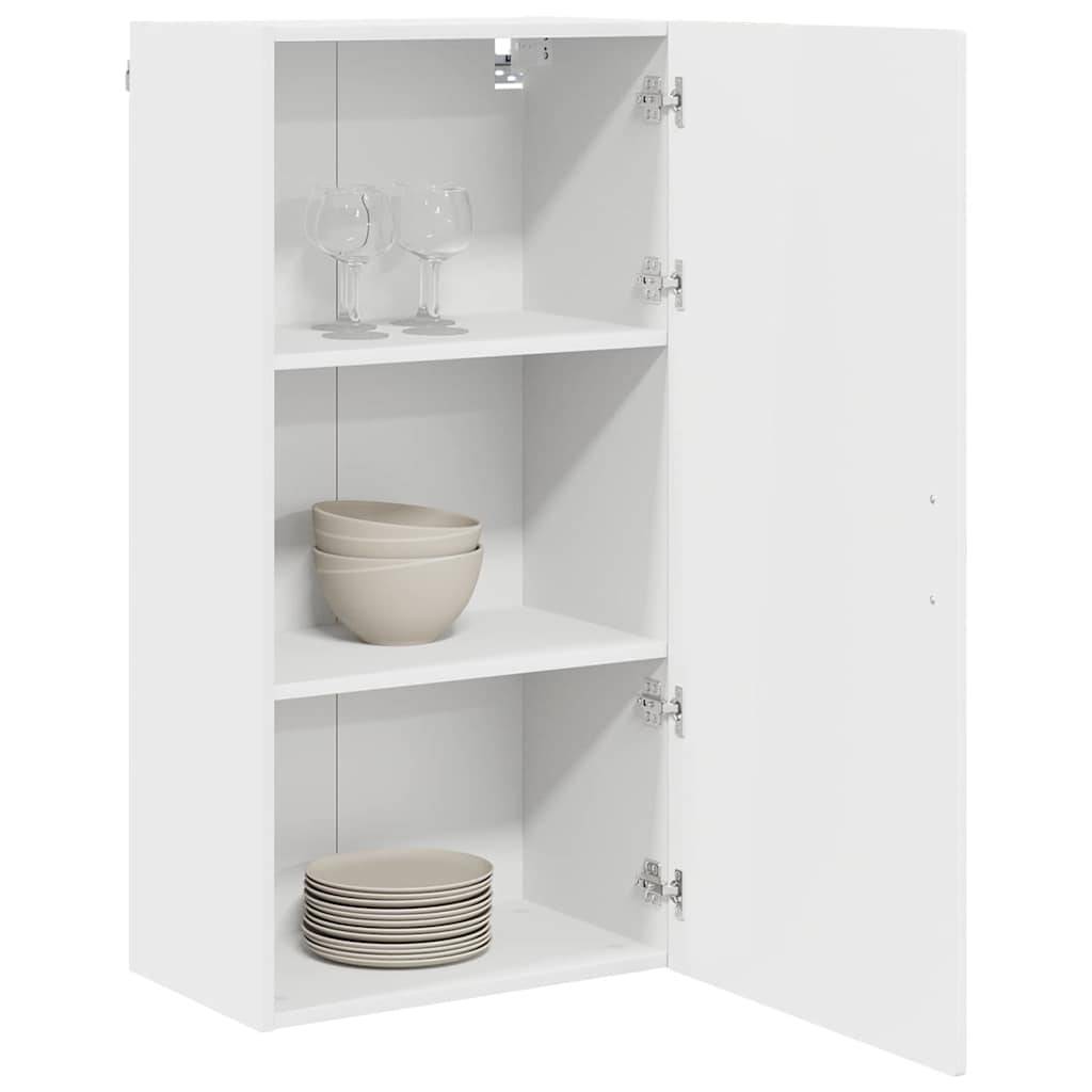vidaXL Wandschrank PORTO Hochglanz Weiß 50 x 31 x 100 cm Holzwerkstoff