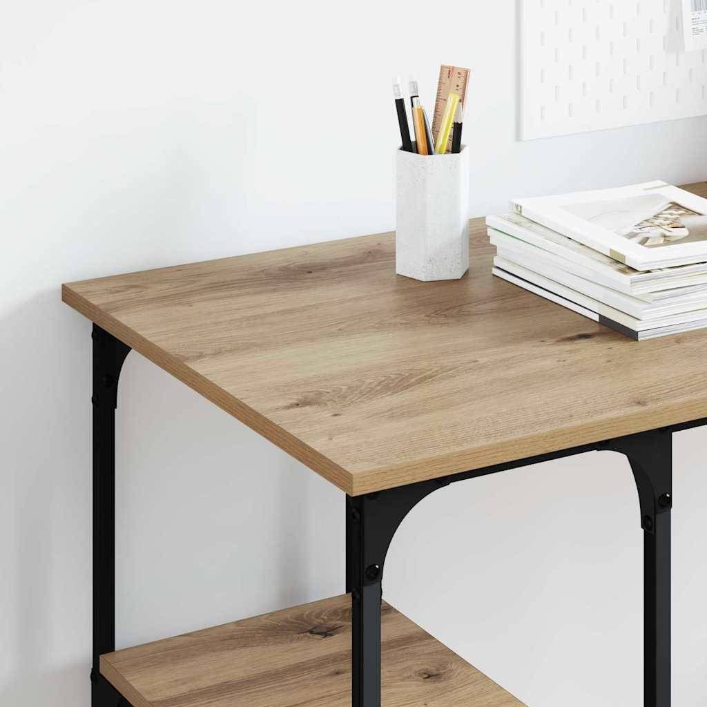 vidaXL Schreibtisch Artisan-Eiche Holzwerkstoff 140 x 50 x 75 cm