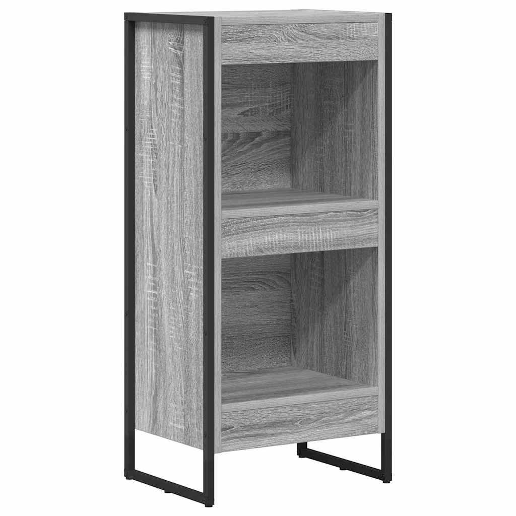 vidaXL Bücherregal Graues Sonoma 40 x 30 x 86,5 cm Holzwerkstoff
