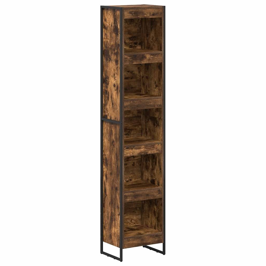 vidaXL Bücherregal Raucharbe 40 x 30 x 189,5 cm Holzwerkstoff