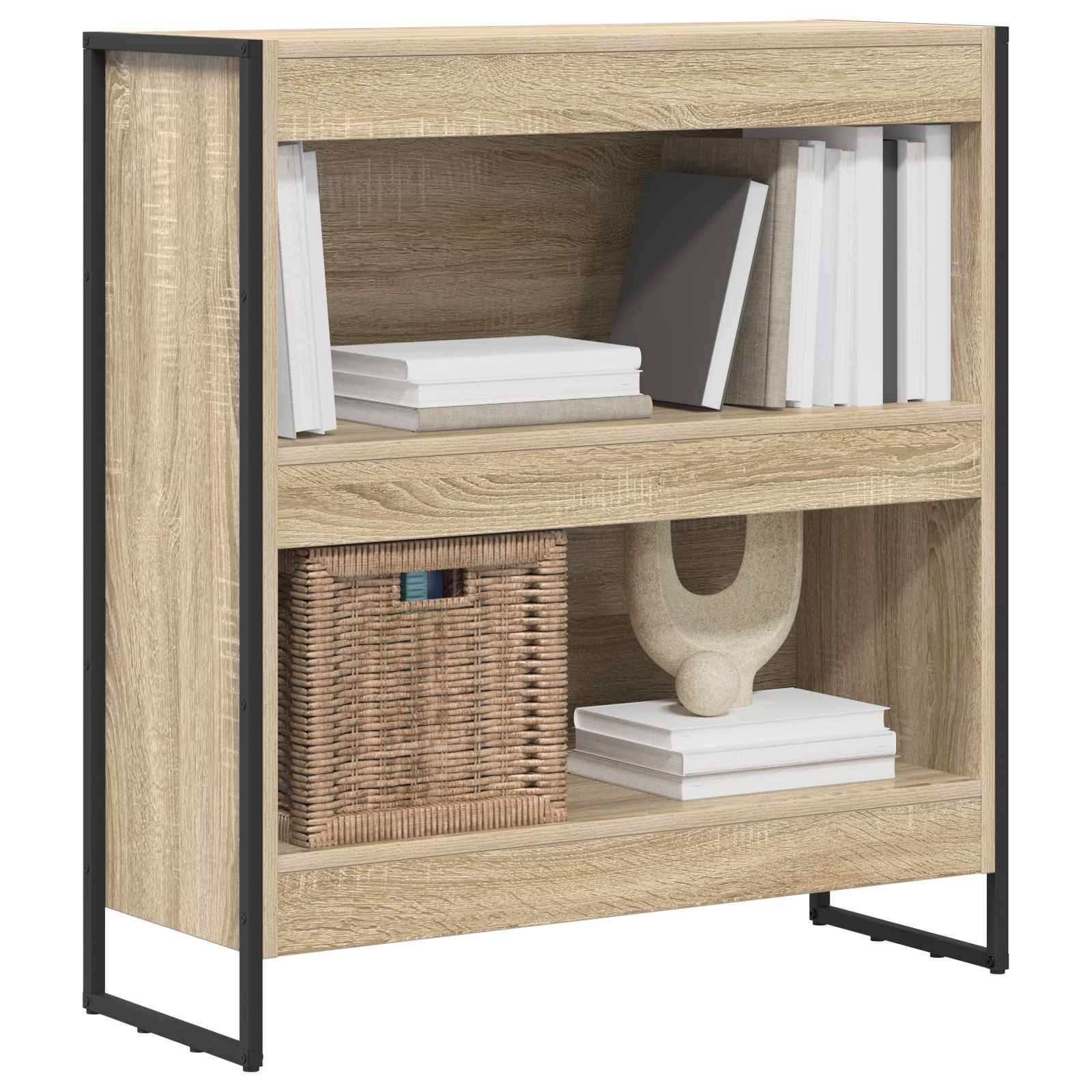 vidaXL Bücherregal Sonoma 80 x 30 x 86,5 cm Holzwerkstoff