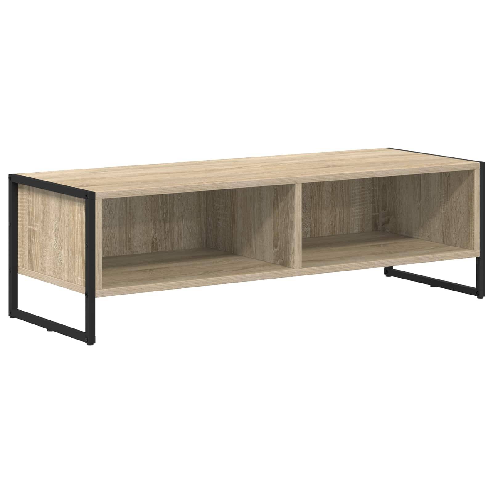 vidaXL TV-Schränk Sonoma 100 x 36,5 x 30,5 cm Holzwerkstoff