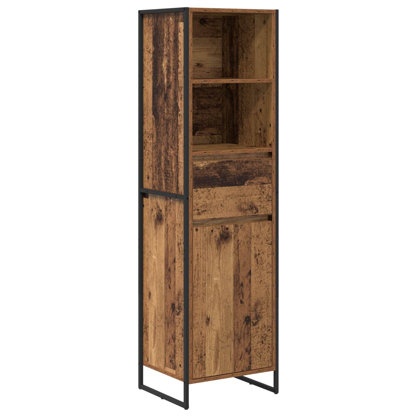 vidaXL Bücherregal Altholz 43 x 36 x 150,5 cm Holzwerkstoff