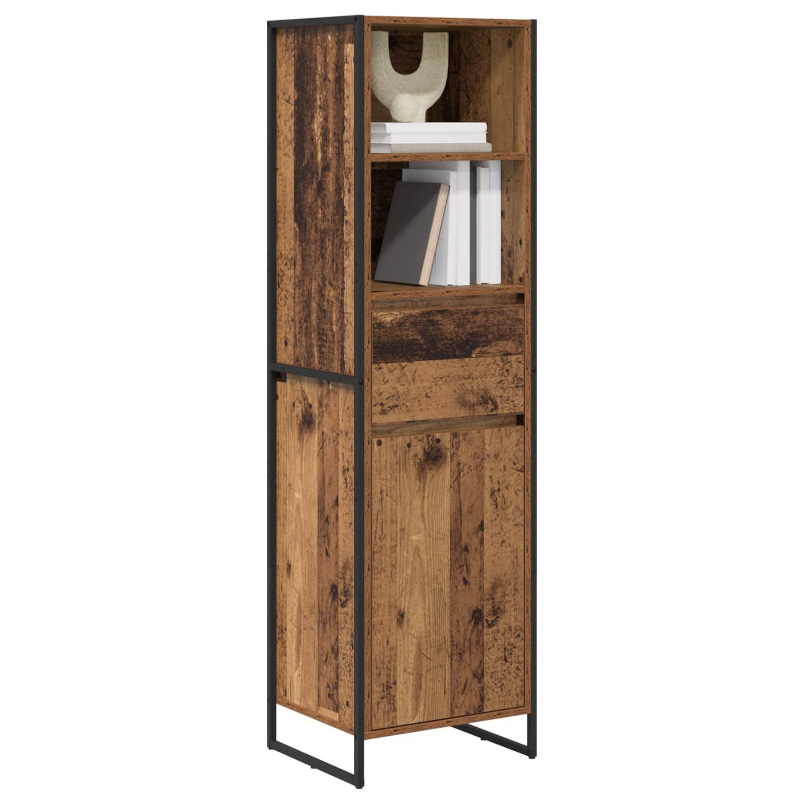 vidaXL Bücherregal Altholz 43 x 36 x 150,5 cm Holzwerkstoff