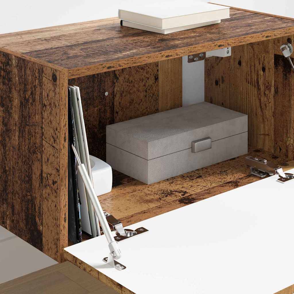 vidaXL TV-Wandschrank Altholz 60 x 31 x 29,5 cm Holzwerkstoff