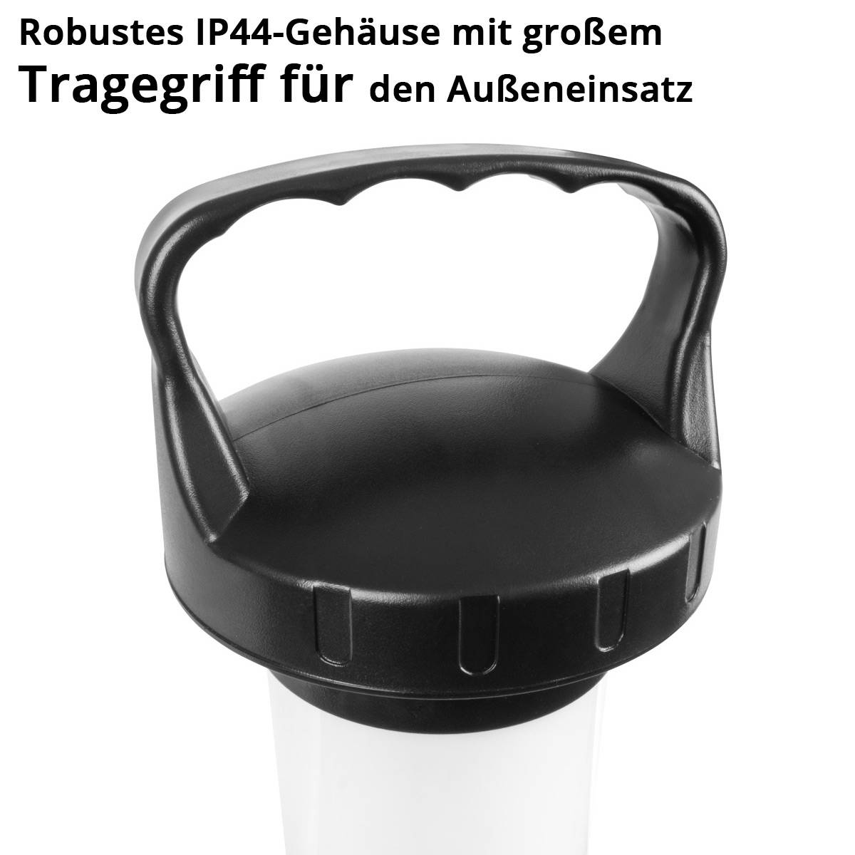 STAHLWERK LED Turm Baustrahler 360° 30 Watt Akku-Bauleuchte mit Stativ