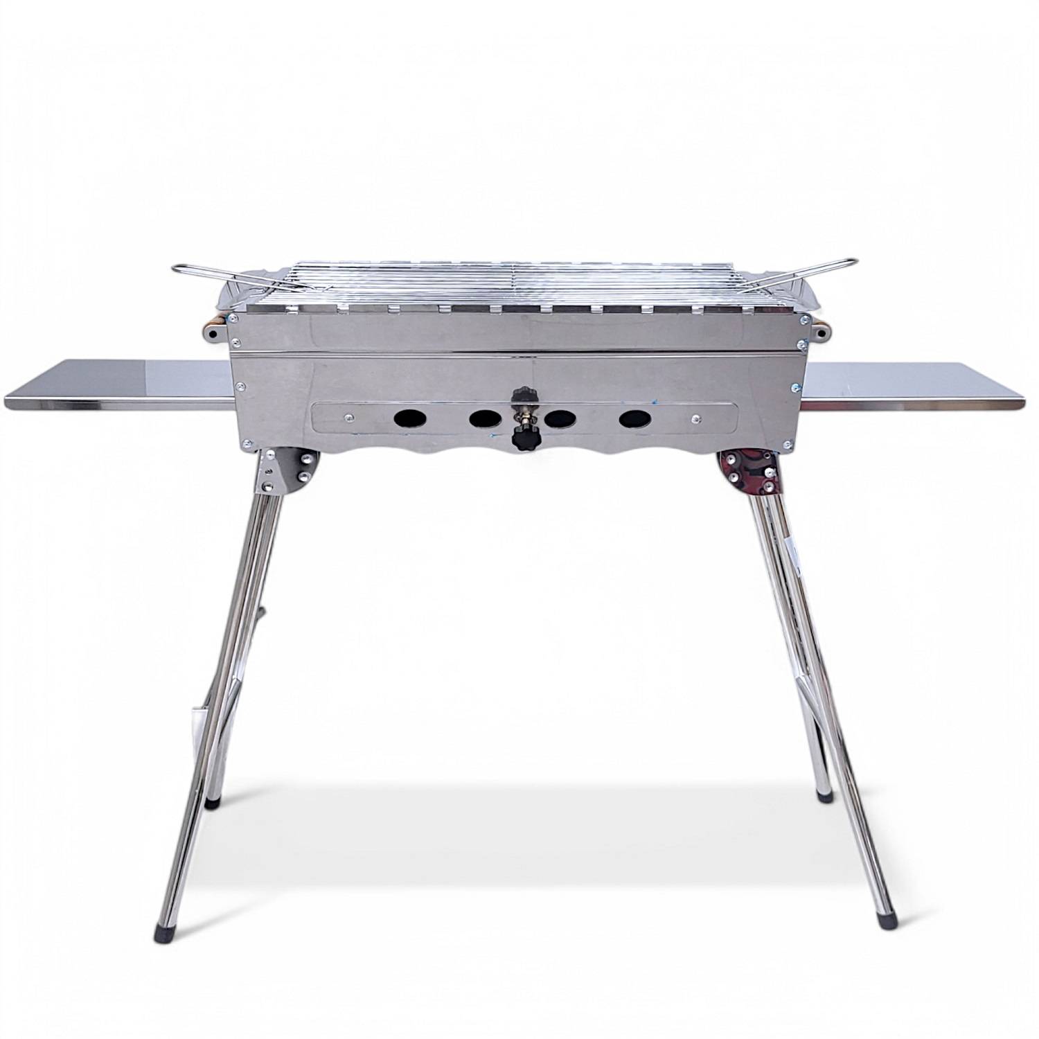 Mangal Khan Edelstahl Döner Hähnchen Drehspieß Kasanablage