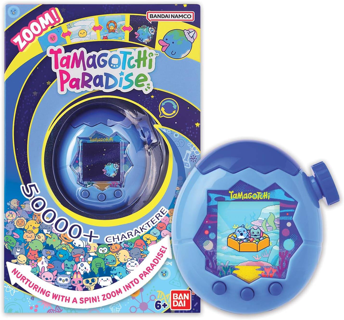 Bandai Tamagotchi Paradise Wasser Virtuelles Haustier Interaktiv 6+ deutsch