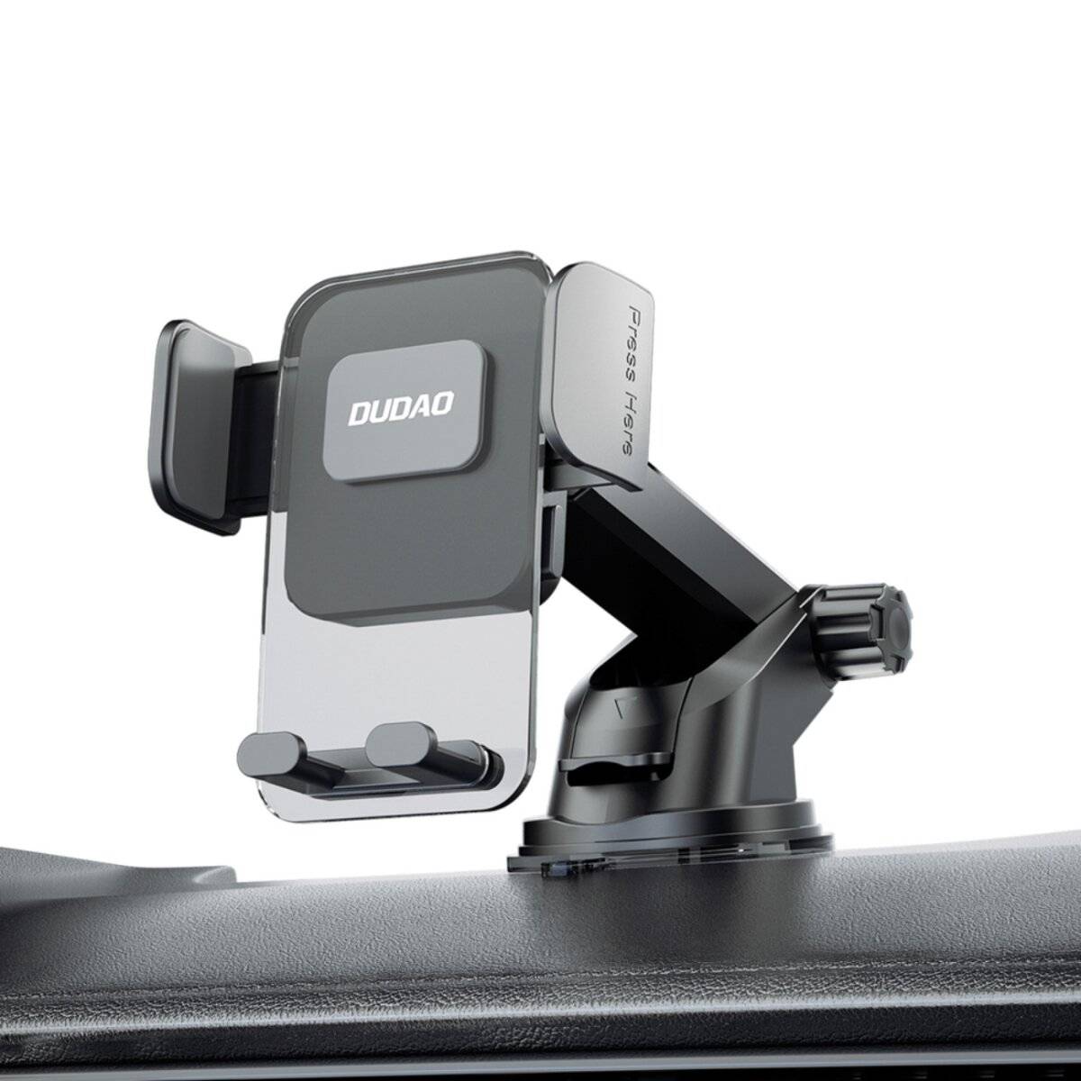 Dudao F8Max+ Autohalterung für Armaturenbrett oder Windschutzscheibe – Schwarz