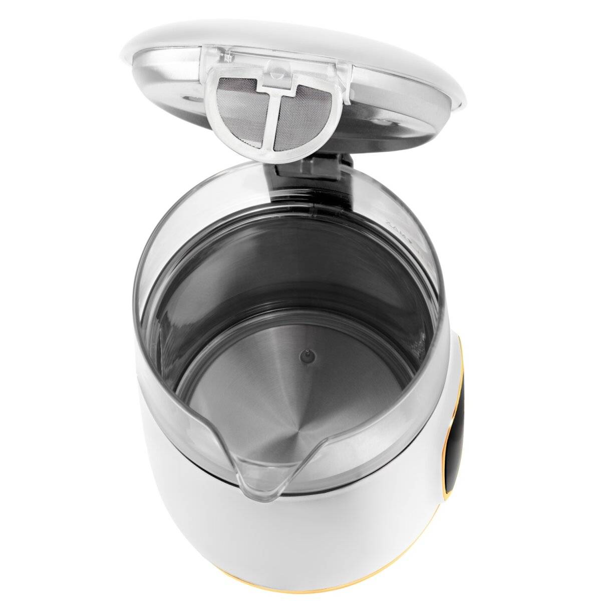 Adler AD 1305 WG Wasserkocher 2200 W - 5 Temperatureinstellungen, 360°-Sockel