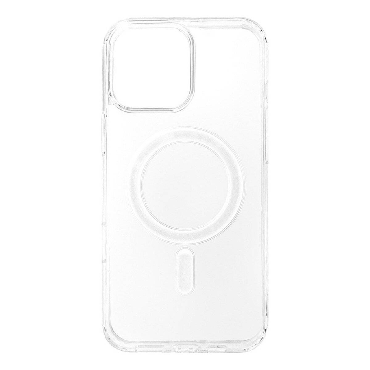 Smartphone Schutzhülle transparent stoßfest mit Magnetring kompatibel mit iPhone 17 Air