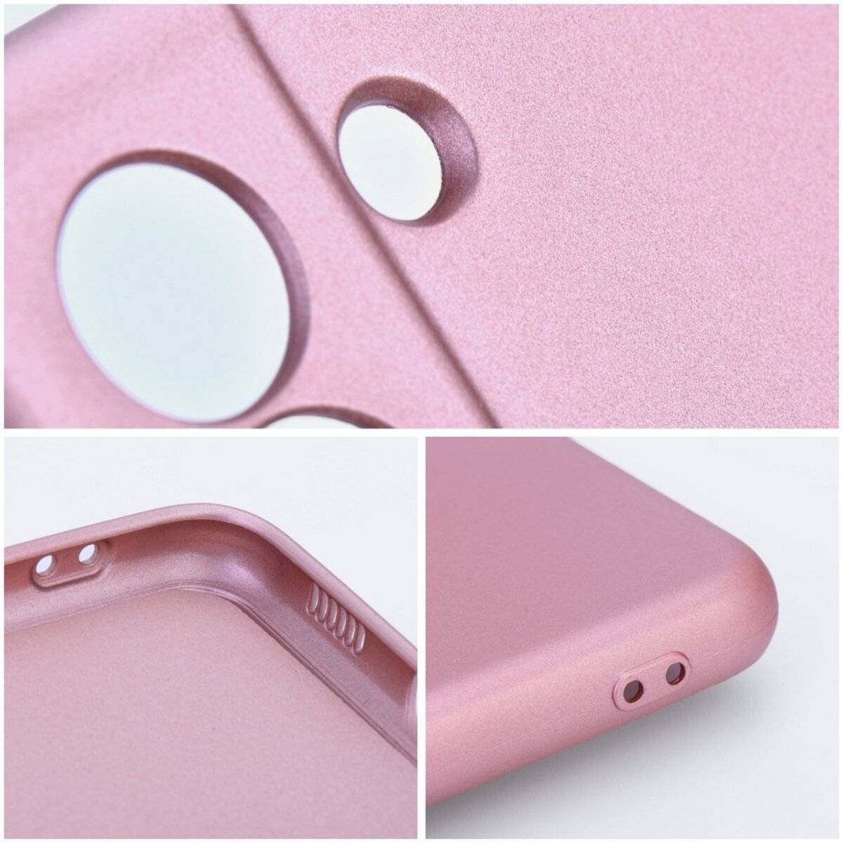 Smartphone Schutzhülle Handyhülle TPU Case mit Mikrofaser-Innenfutter kompatibel mit iPhone 17 Rosa