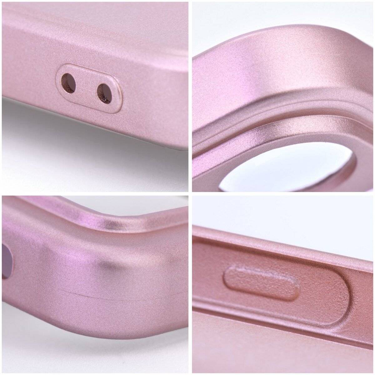 Smartphone Schutzhülle Handyhülle TPU Case mit Mikrofaser-Innenfutter kompatibel mit iPhone 17 Rosa