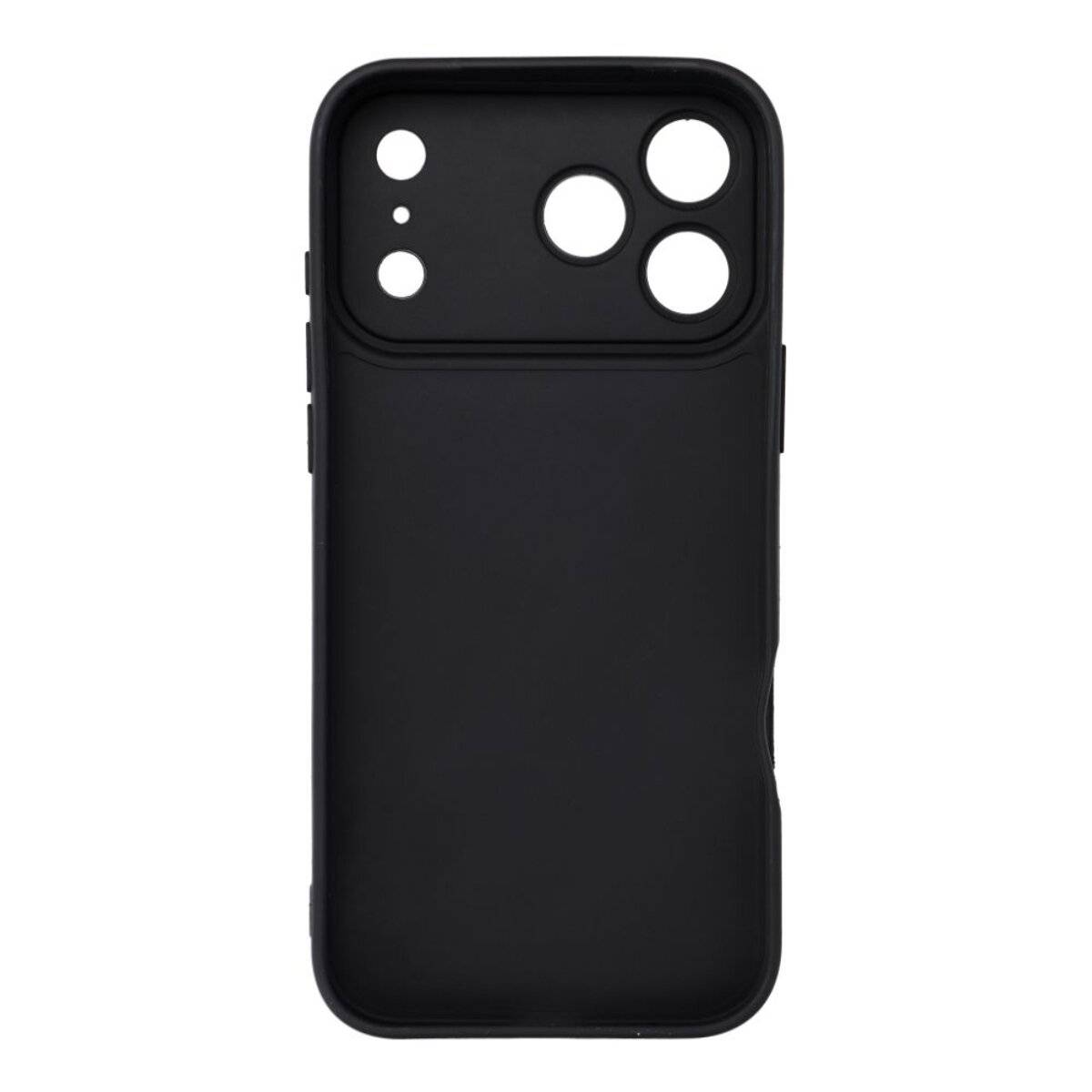 Smartphone Schutzhülle Slim Case aus flexiblem TPU kompatibel mit iPhone 17 Schwarz