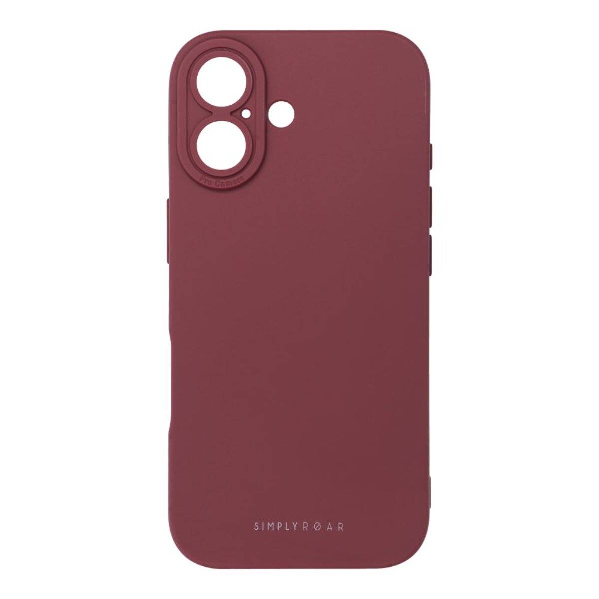Smartphone Schutzhülle Slim Case aus flexiblem TPU kompatibel mit iPhone 17 Air Rot