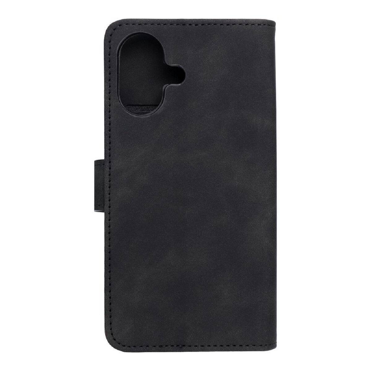Handyhülle Smartphone Holster Schutzhülle mit Magnetverschluss und Kartenfächern kompatibel mit iPhone 17 Air Schwarz