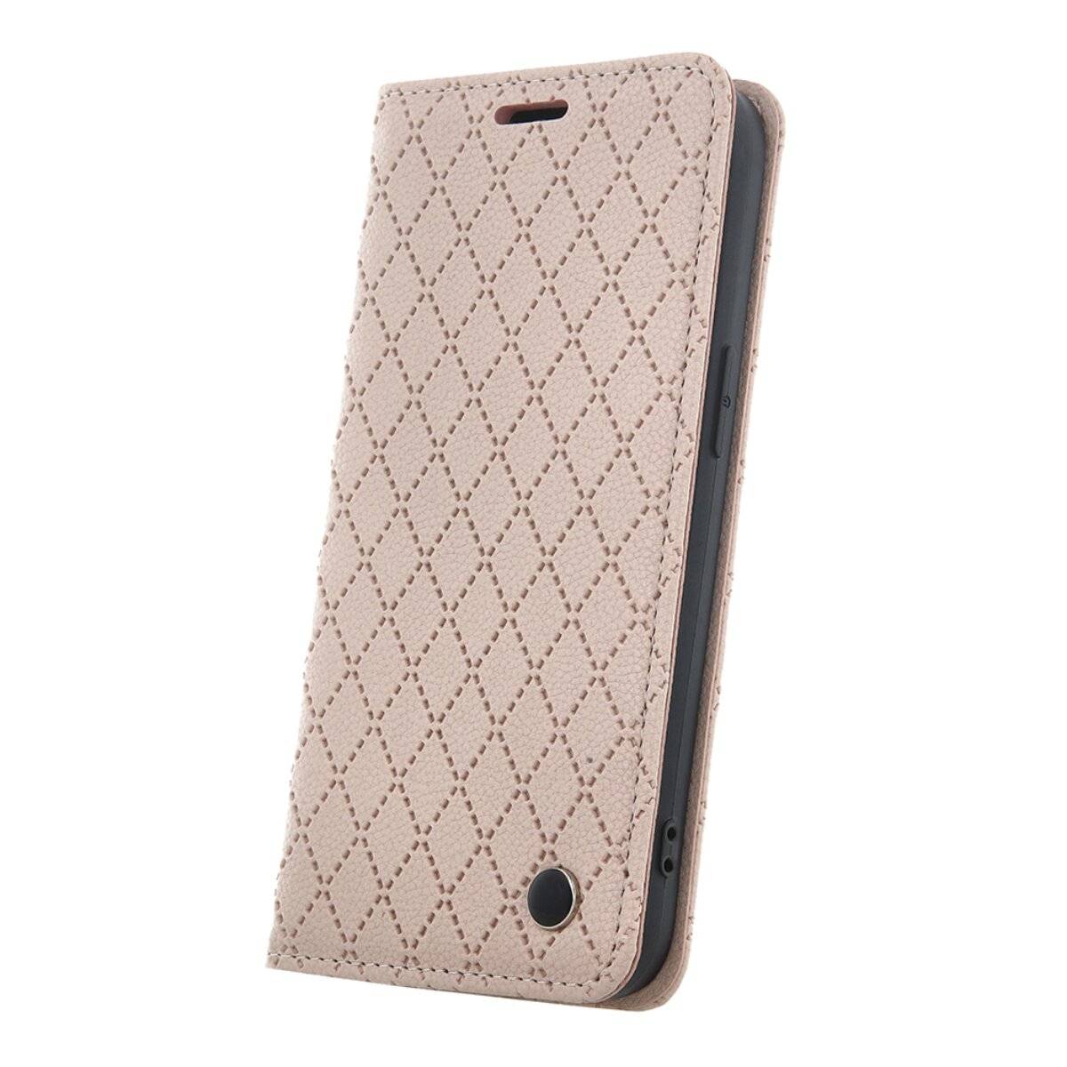 Handyhülle Smartphone Schutzhülle mit Kartenfächern und Lederoptik kompatibel mit iPhone 17 Air Beige