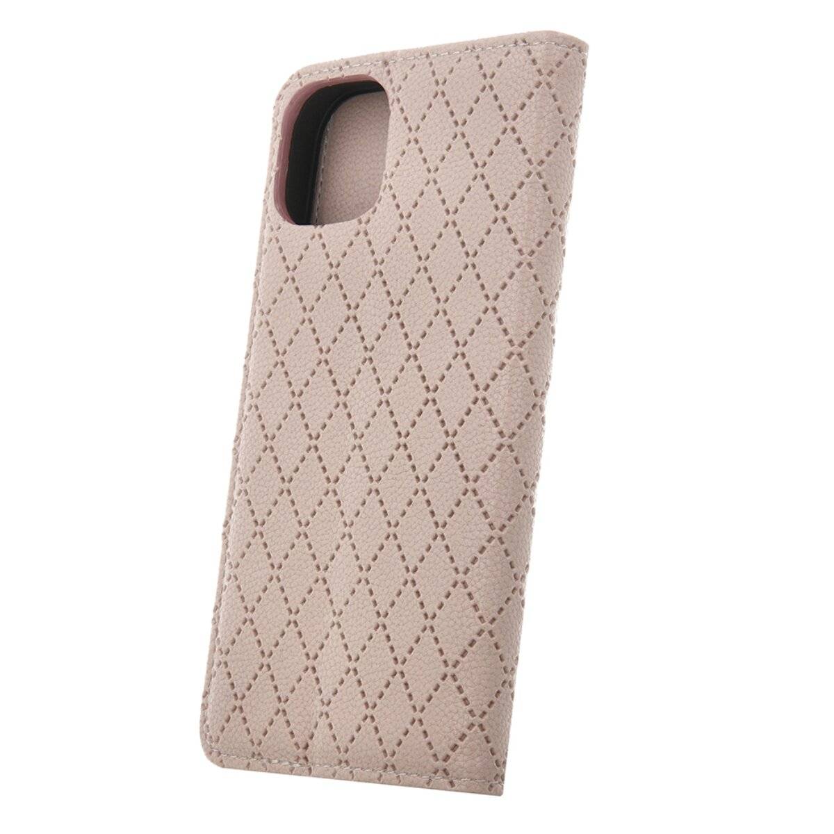 Handyhülle Smartphone Schutzhülle mit Kartenfächern und Lederoptik kompatibel mit iPhone 17 Air Beige