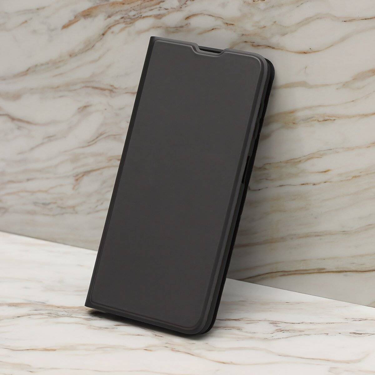 Handyhülle Smartphone Schutzhülle Smart Soft Case mit Kartenfach und Magnetverschluss iPhone 17 Schwarz