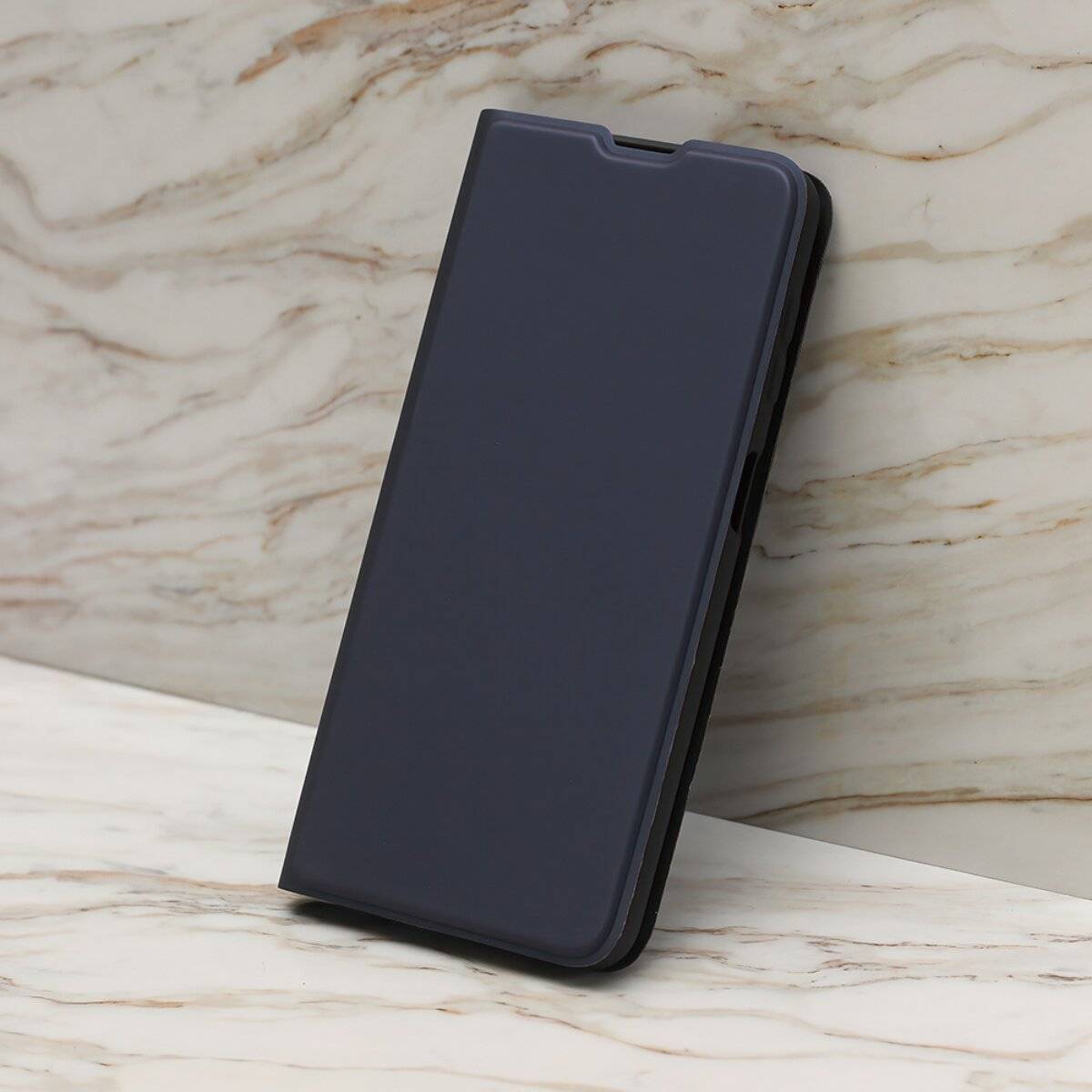 Handyhülle Smartphone Schutzhülle Smart Soft Case mit Kartenfach und Magnetverschluss iPhone 17 Dunkelblau