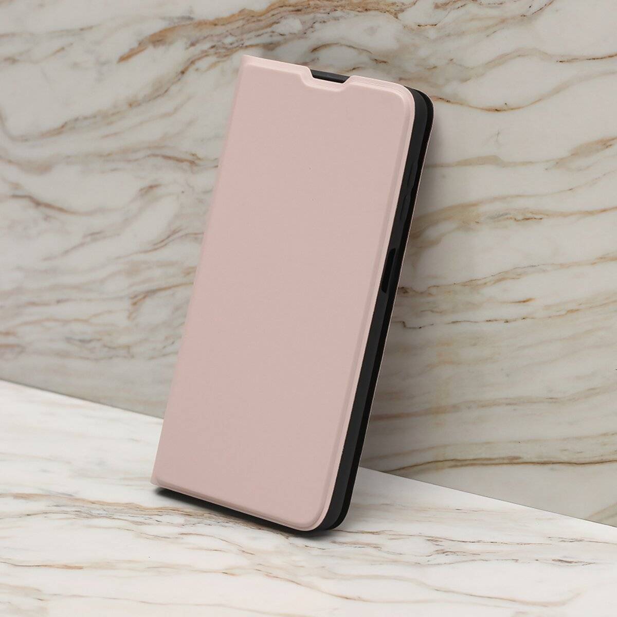 Handyhülle Smartphone Schutzhülle Smart Soft Case mit Kartenfach und Magnetverschluss iPhone 17 Pro Beige