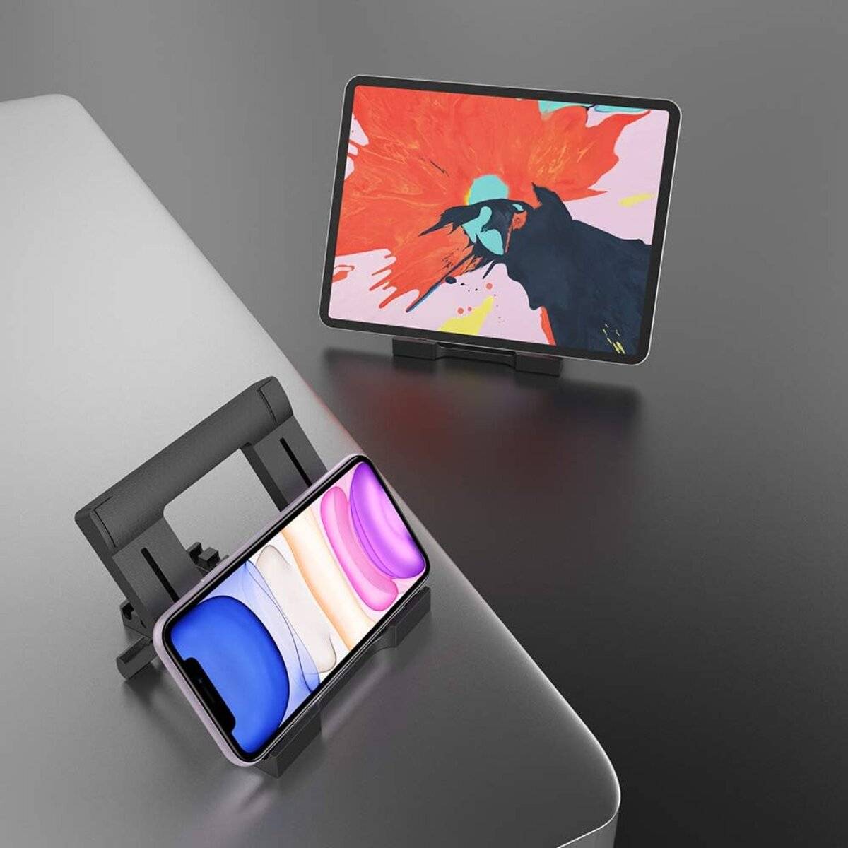 Verstellbarer Tablet Ständer Universal kompatibel bis 11 Zoll