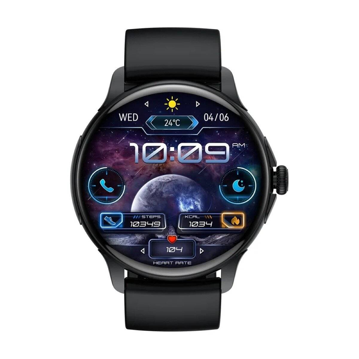 Titmo O-150 Smartwatch 1,43 Zoll AMOLED-Display, IP67-Wasserdicht Schwarz