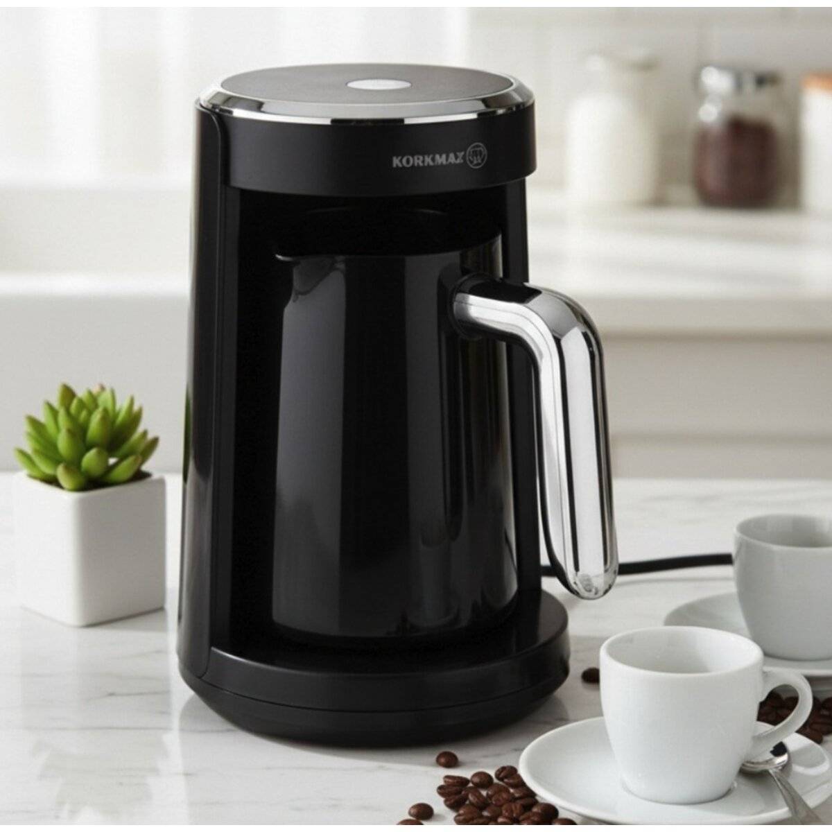 Korkmaz Keyif A768-10 Mokkamaschine 480 W - Schwarz