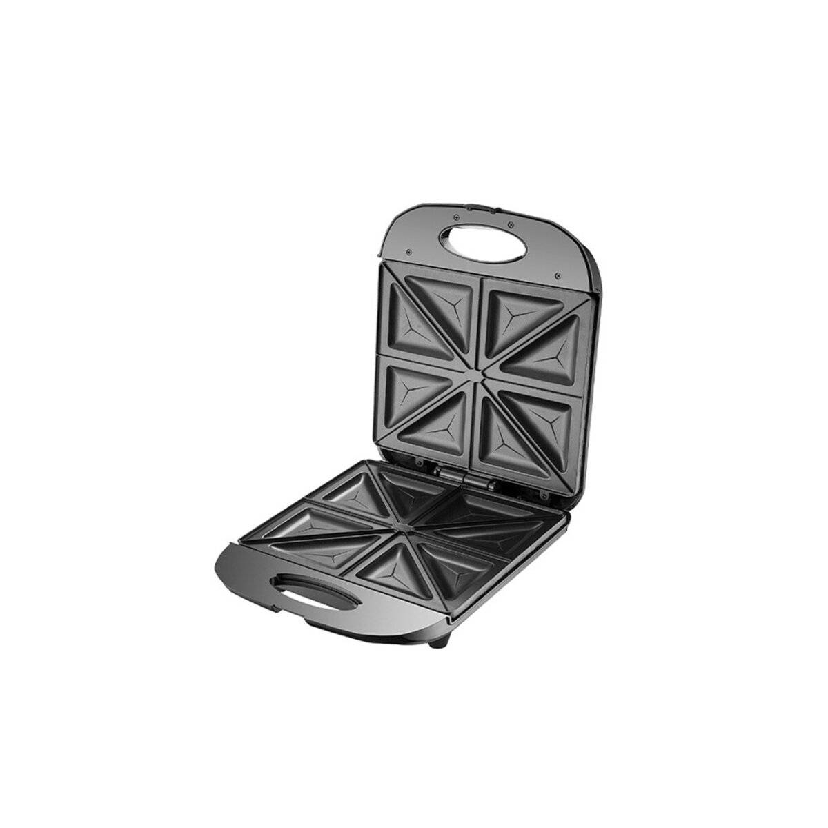 Michelino XXL Sandwichmaker 1400 W - Antihaftbeschichtung, Schwarz