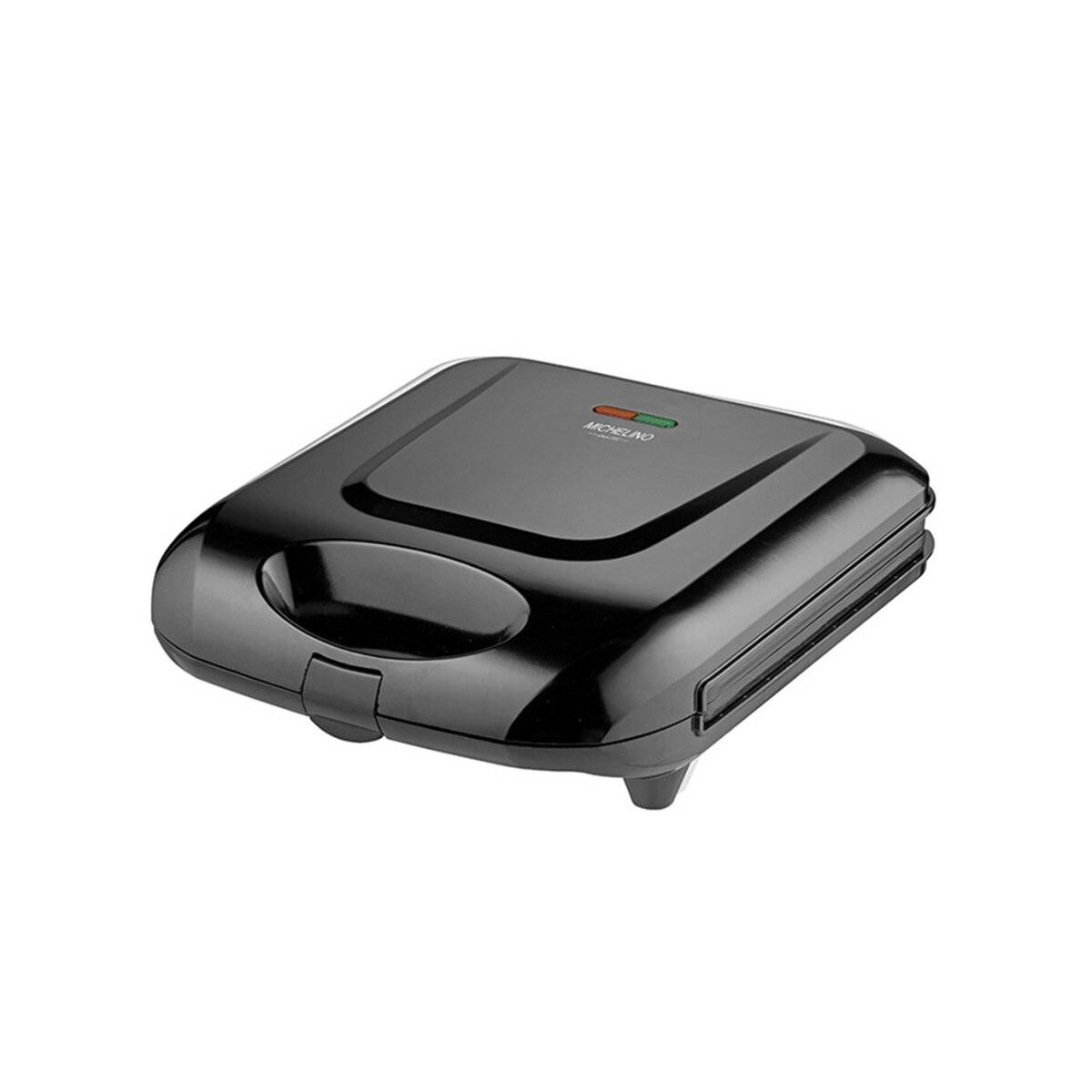 Michelino XXL Sandwichmaker 1400 W - Antihaftbeschichtung, Schwarz