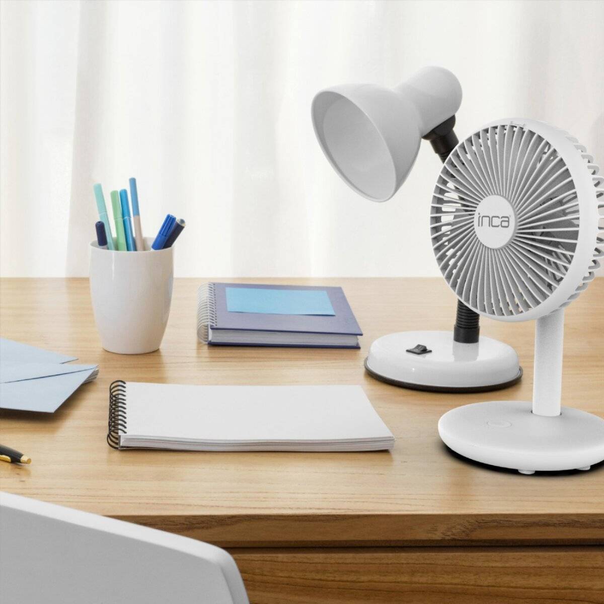 Inca IMF-14B – 6 Zoll Schreibtischventilator mit 4 Lüfterstufen